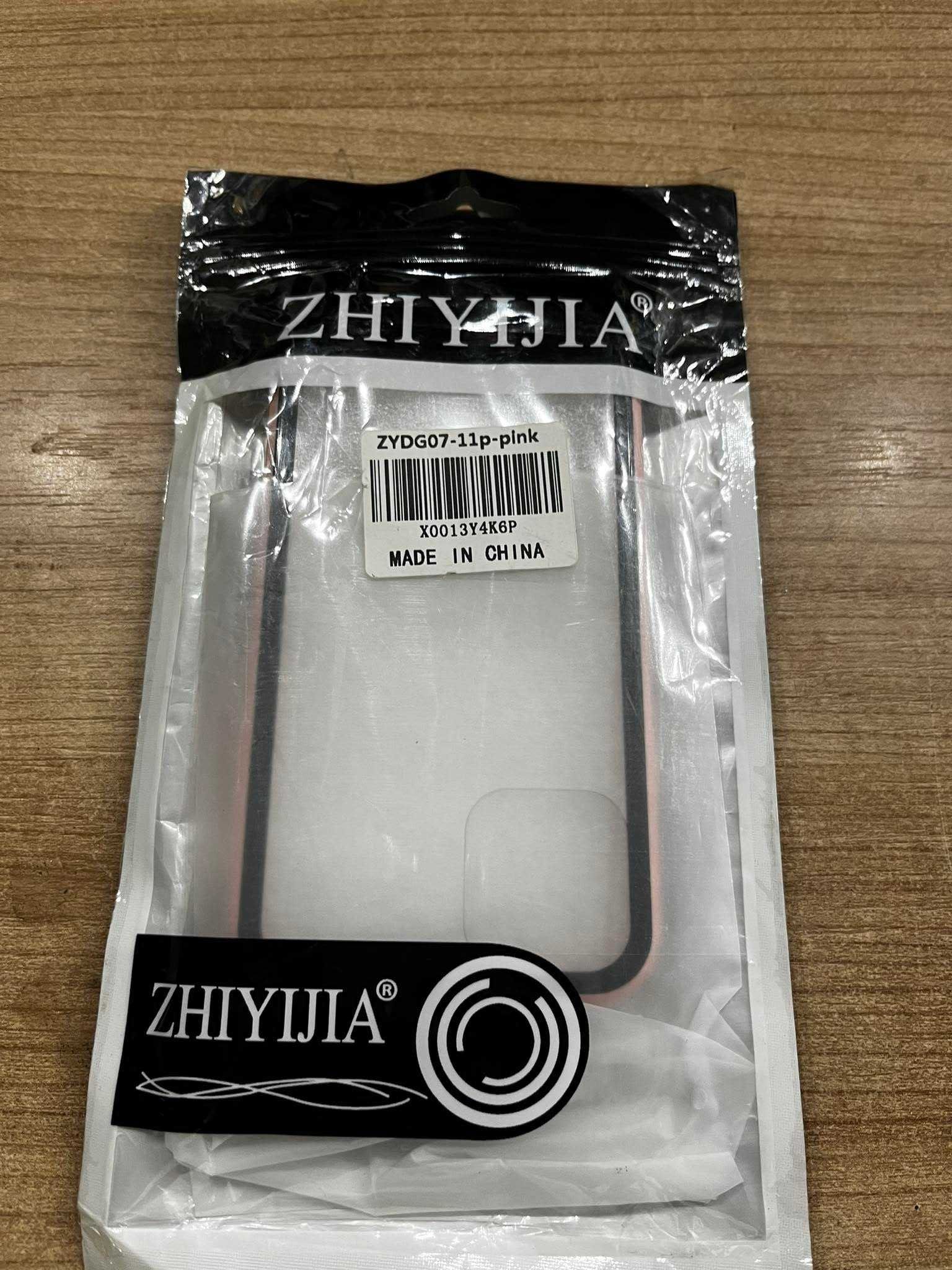 etui z różowymi boczkami iphone 11 pro