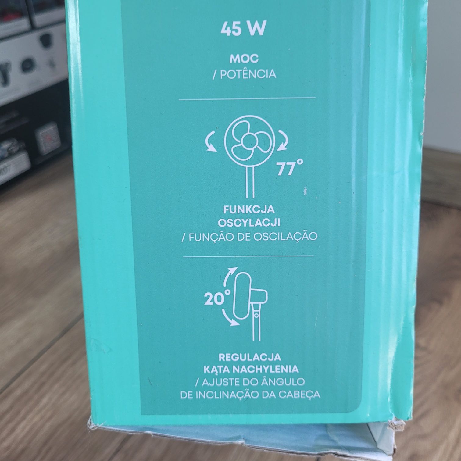 Wentylator stojący wiatrak hoffen nowy