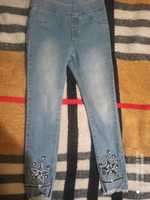джинсы штаны на девочку 2 -5 лет теплые