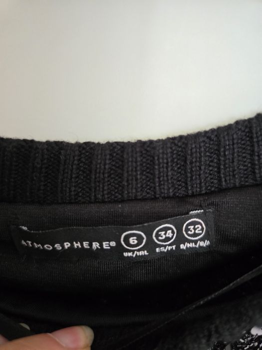 Sweterek błyszczący dziewczęcy atmosferę rozmiar 152 - 158 164