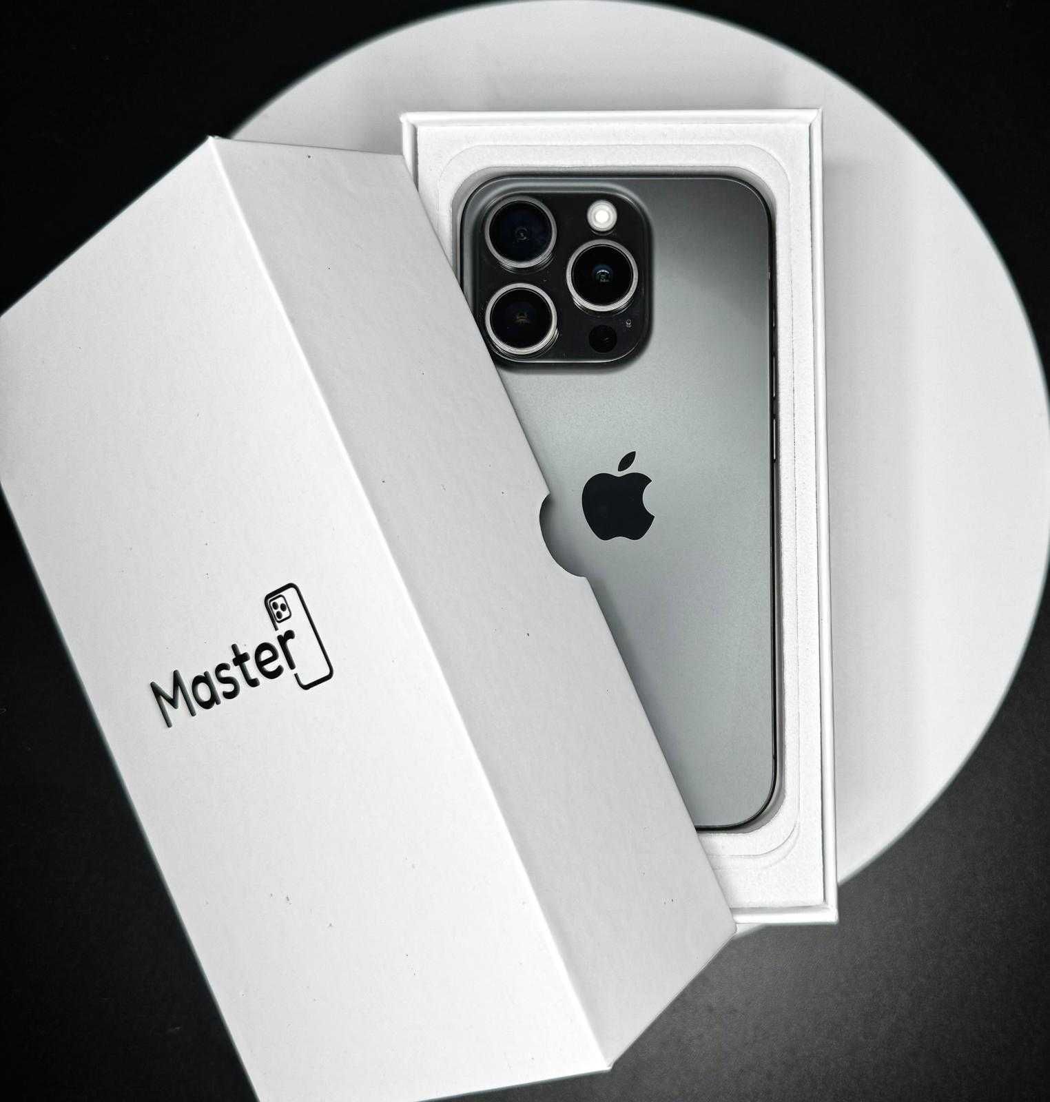 Apple iPhone 15 Pro 256GB Black jak nowy 91% 6msc gwarancji