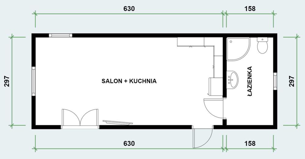 Nowy Gotowy do Zamieszkania WYPOSAŻONY Domek Mobilny w Super Cenie!