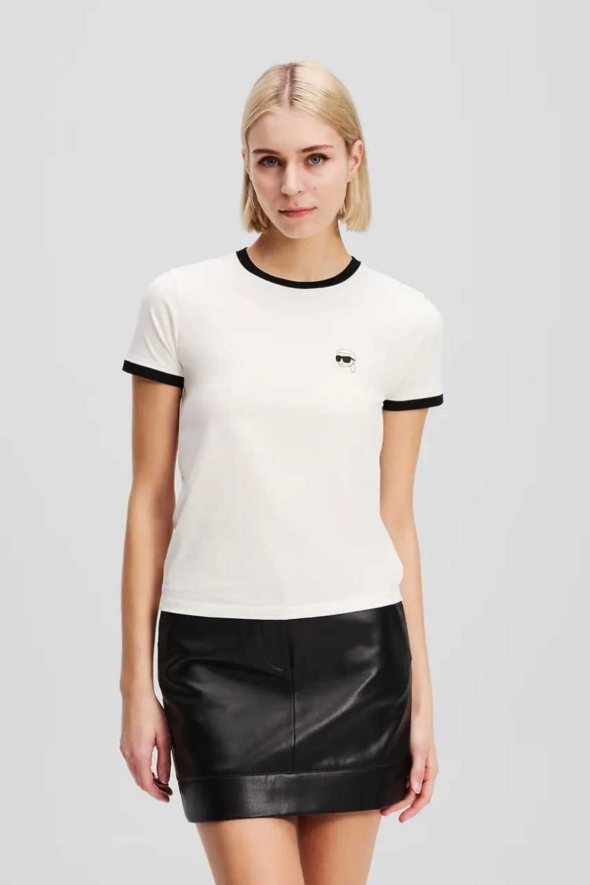 Жіноча футболка Karl Lagerfeld. Люкс якість, 100 % бавовна