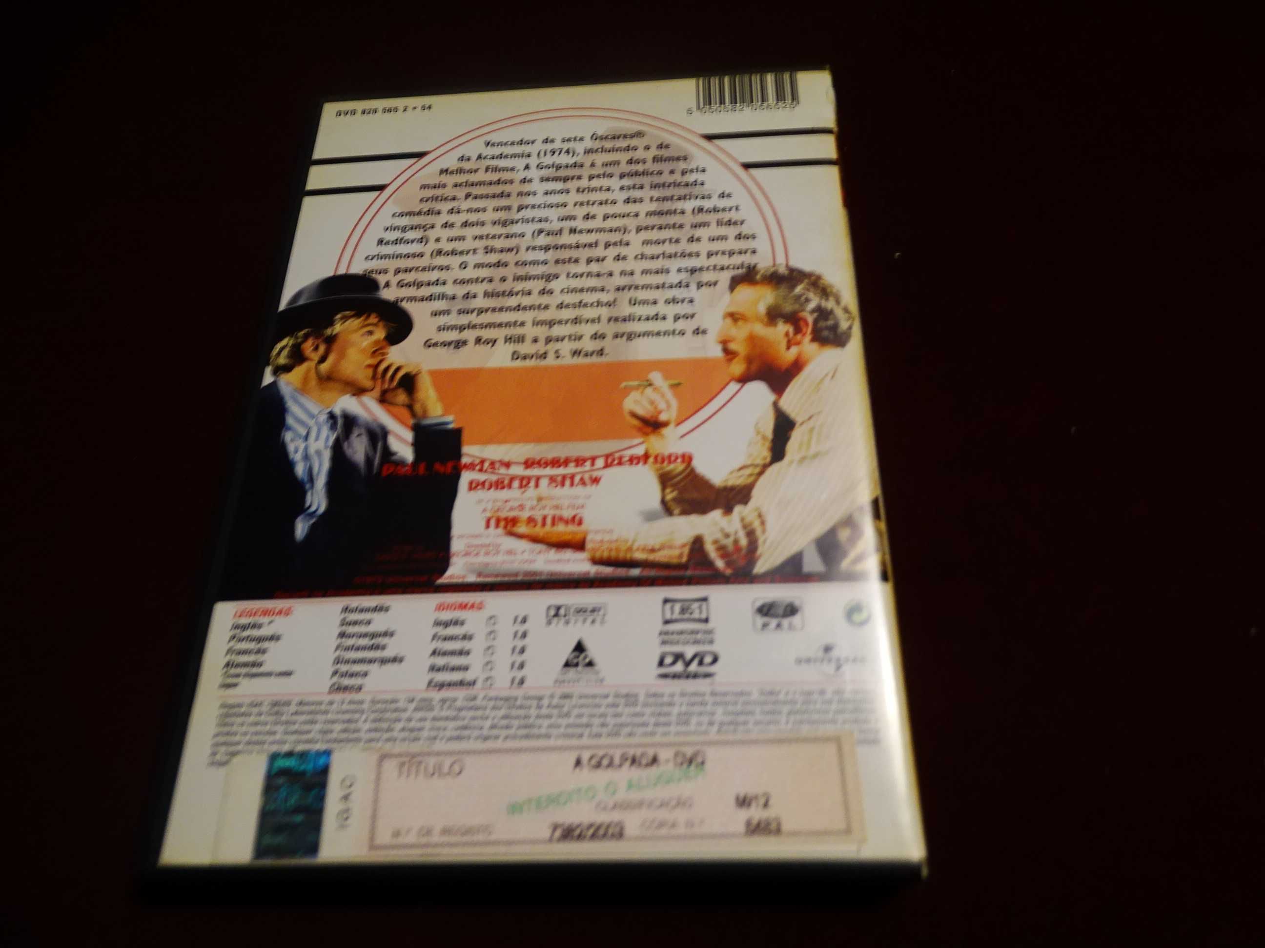 DVD-A golpada-Paul Newman/Robert Redford