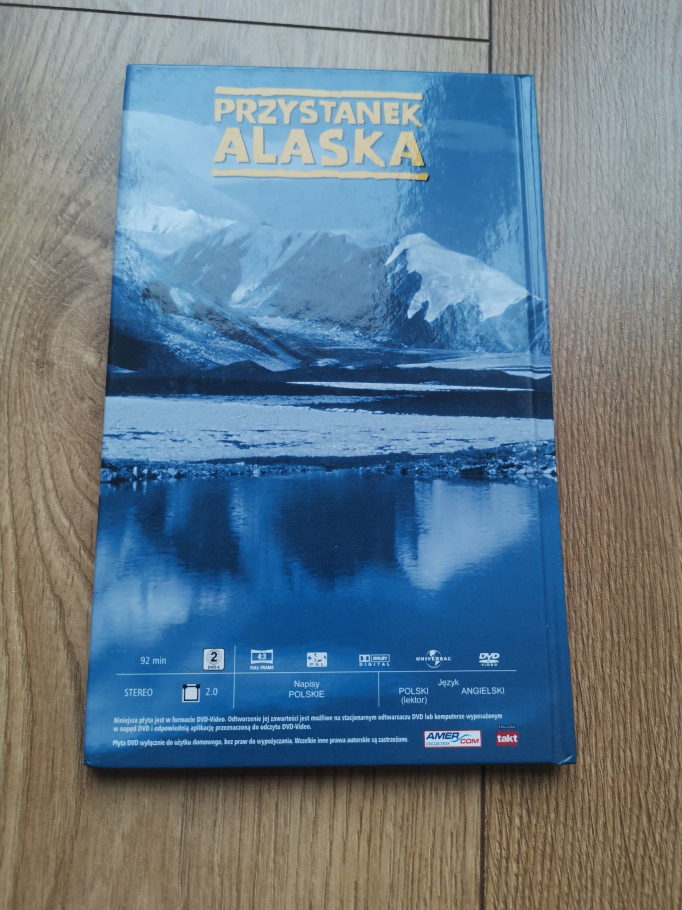 Książka z płytą dvd przystanek Alaska część 1 universal