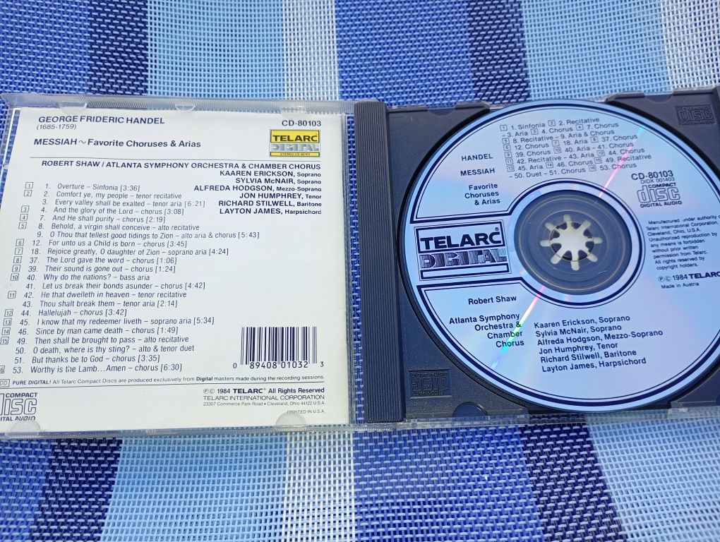 CD Handel: Messiah - Favorite Choruses & Arias
5,0