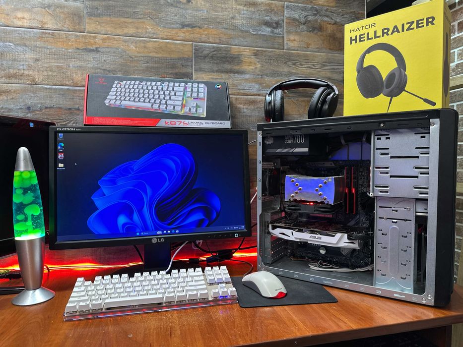 Компьютер Ryzen 7 3800X/ B450/ 16GB/ 700W/ 1TB/ SSD256/ GTX 1060/ 22"