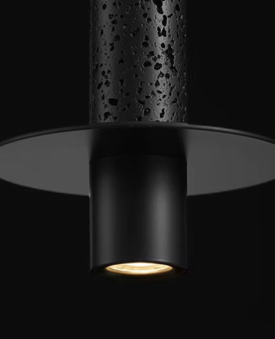 Світильник дизайнерський, підвісний, імітація каменя