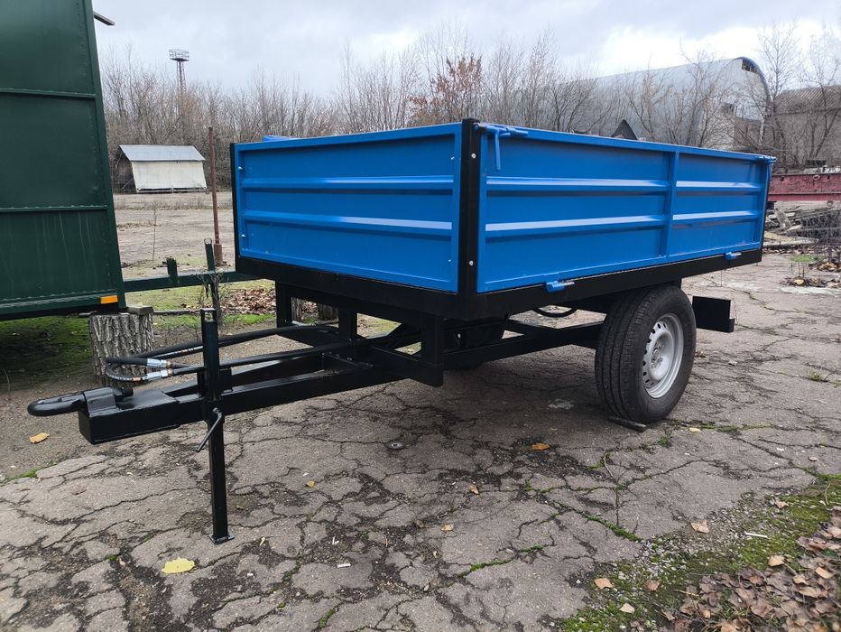 Причіп до мінітрактора. Самоскид.