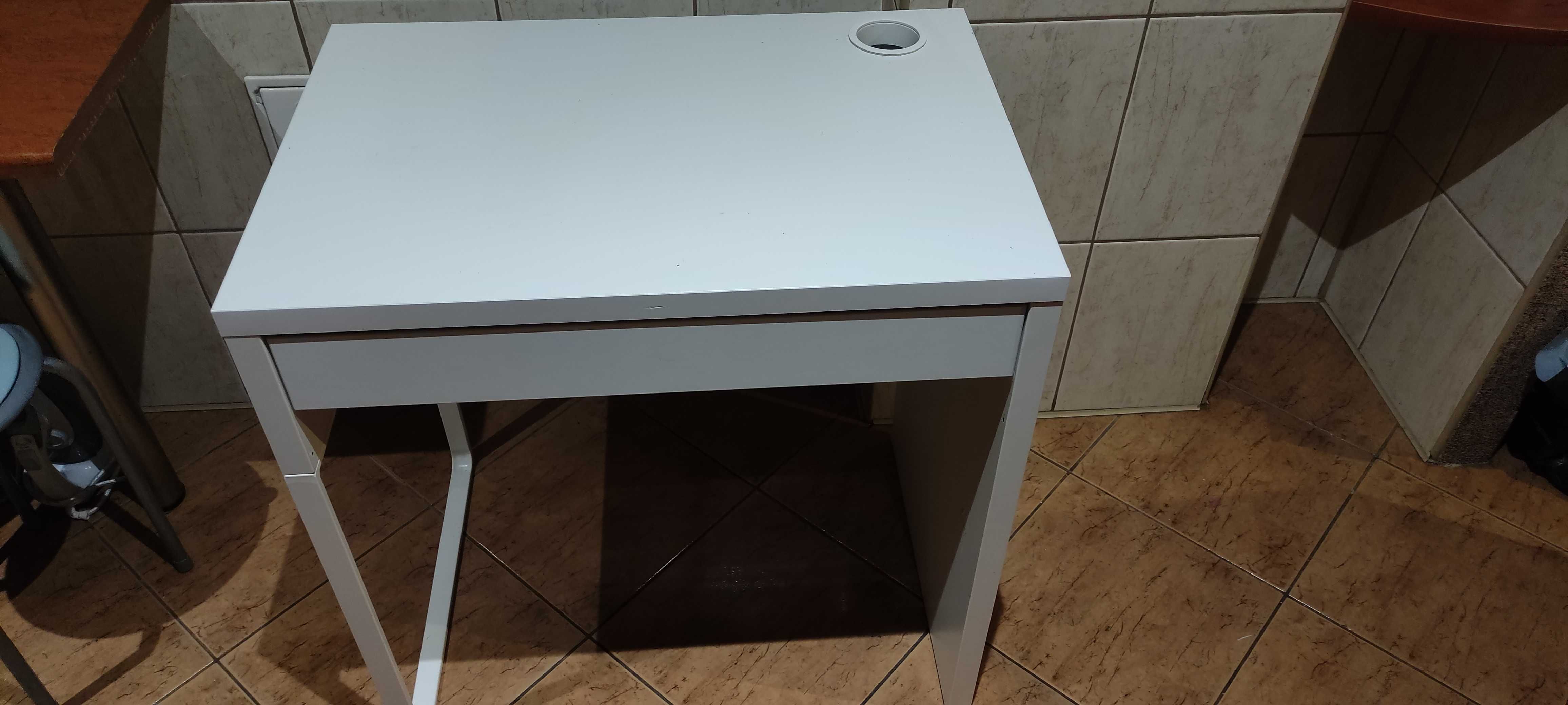Ikea biurko białe