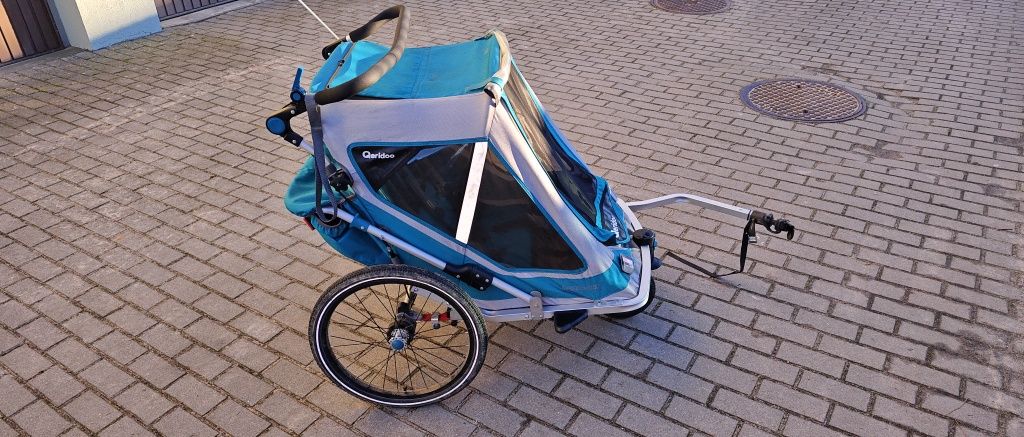 Przyczepka rowerowa Queridoo Speedkid2