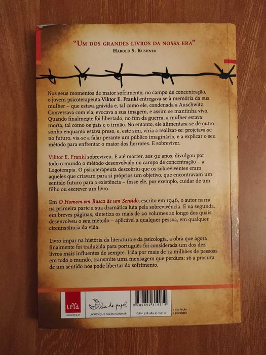 Viktor Frankl Homem busca Sentido (portes gratuitos)