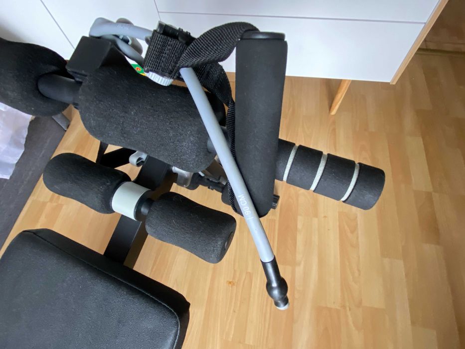 ławeczka  Crane z gumami do ćwiczeń