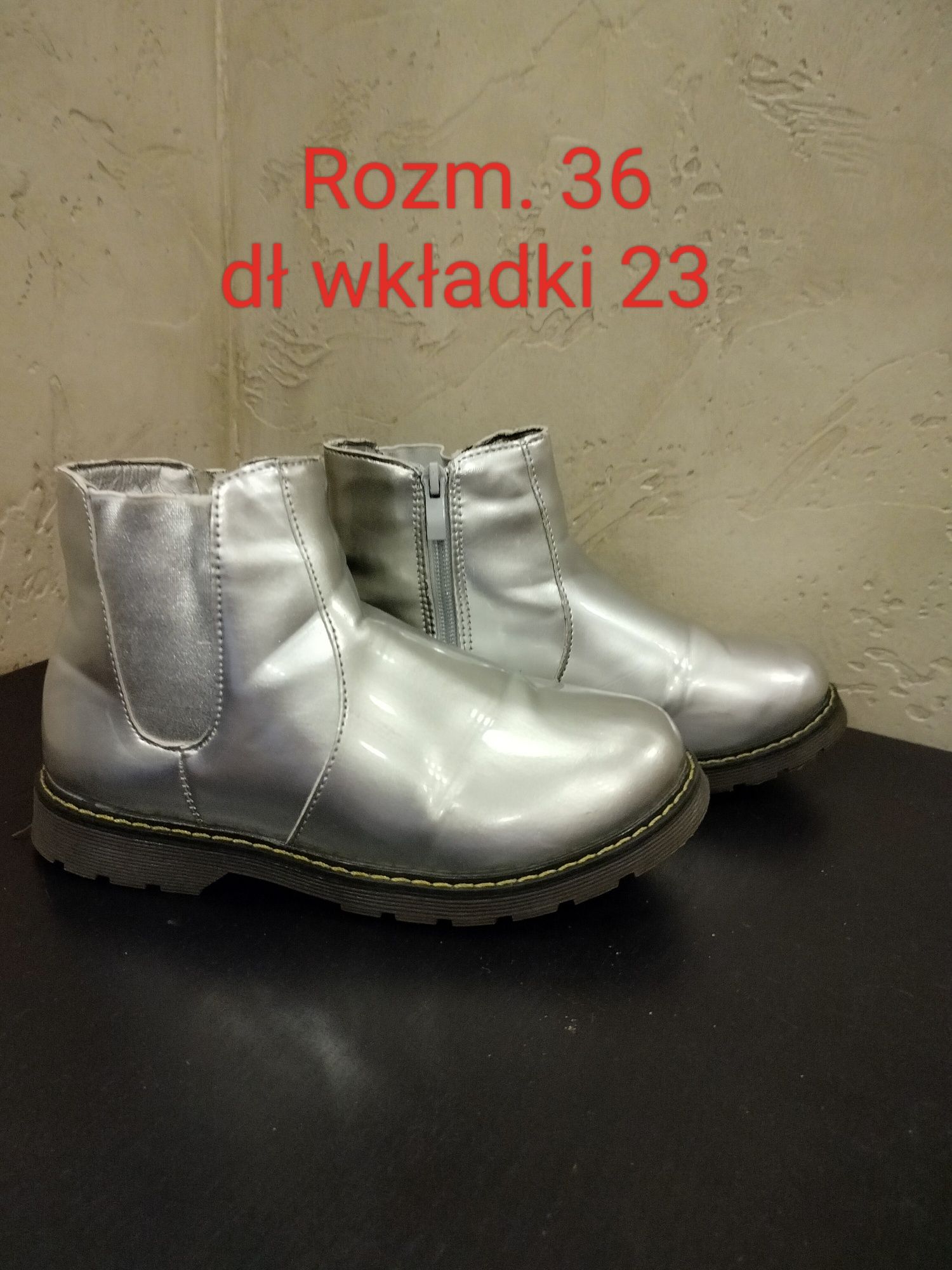 Buty zimowe dziewczęce