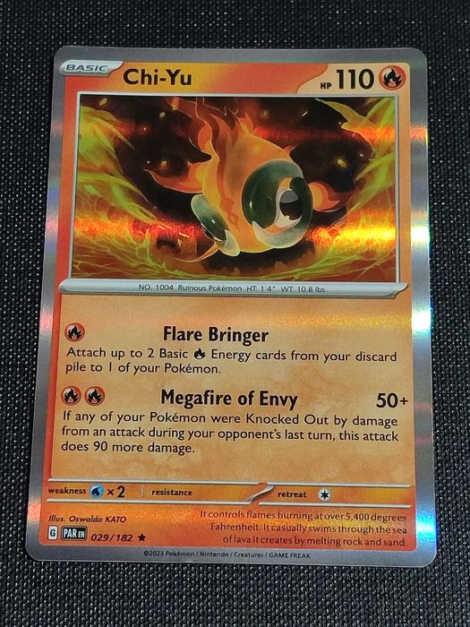 Chi-Yu  Rare Holo 029/182 Paradox Rift