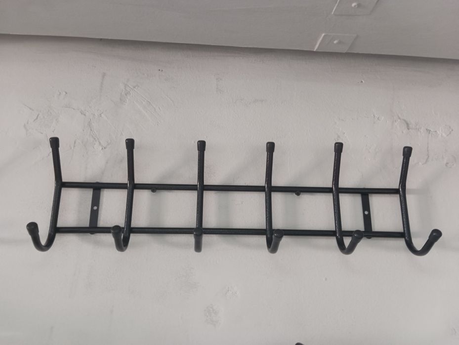 Вішалка гачки вешалка залізна железная на стіну для одягу одежды міцна