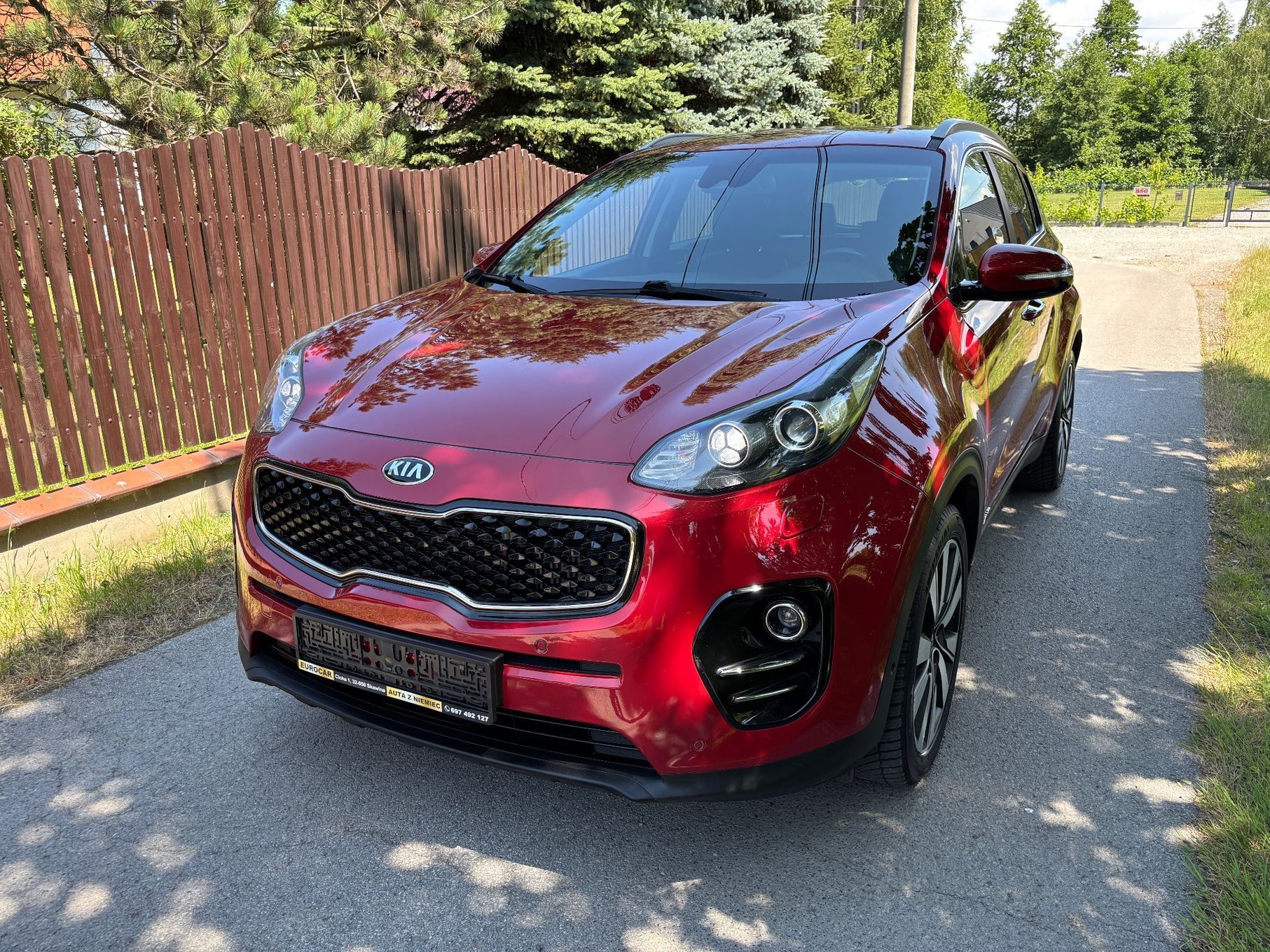 Kia Sportage 2.0 136KM AWD Automat Alu19” Kamera Navi LED BiXenon El.Klapa Skóry