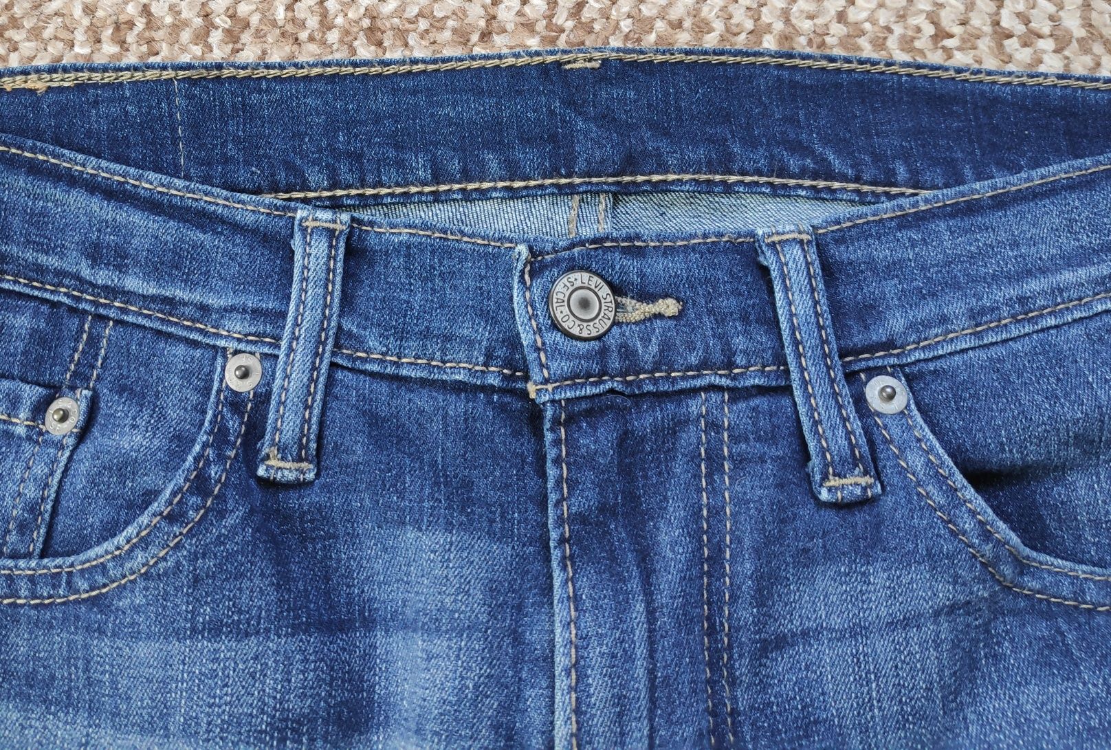 Levi's 508 легенькие джинсы regular taper оригинал W32 L30