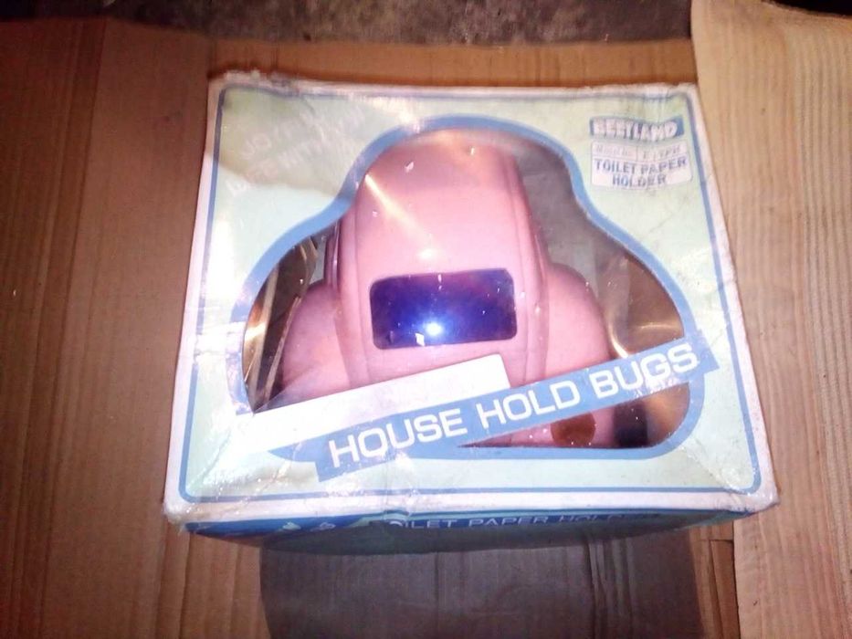 Suporte de papel higiênico vintage VW Carocha / Beetle, NOVO!