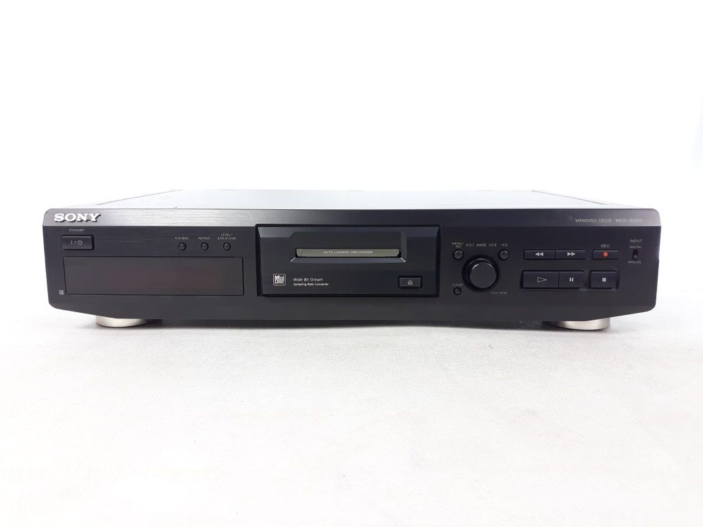 SONY Mds je 330 mini disc MD NAGRYWARKA ODTWARZACZ MinidisC minidisk