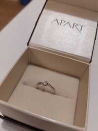 APART pierścionek zaręczynowy, diament, białe złoto