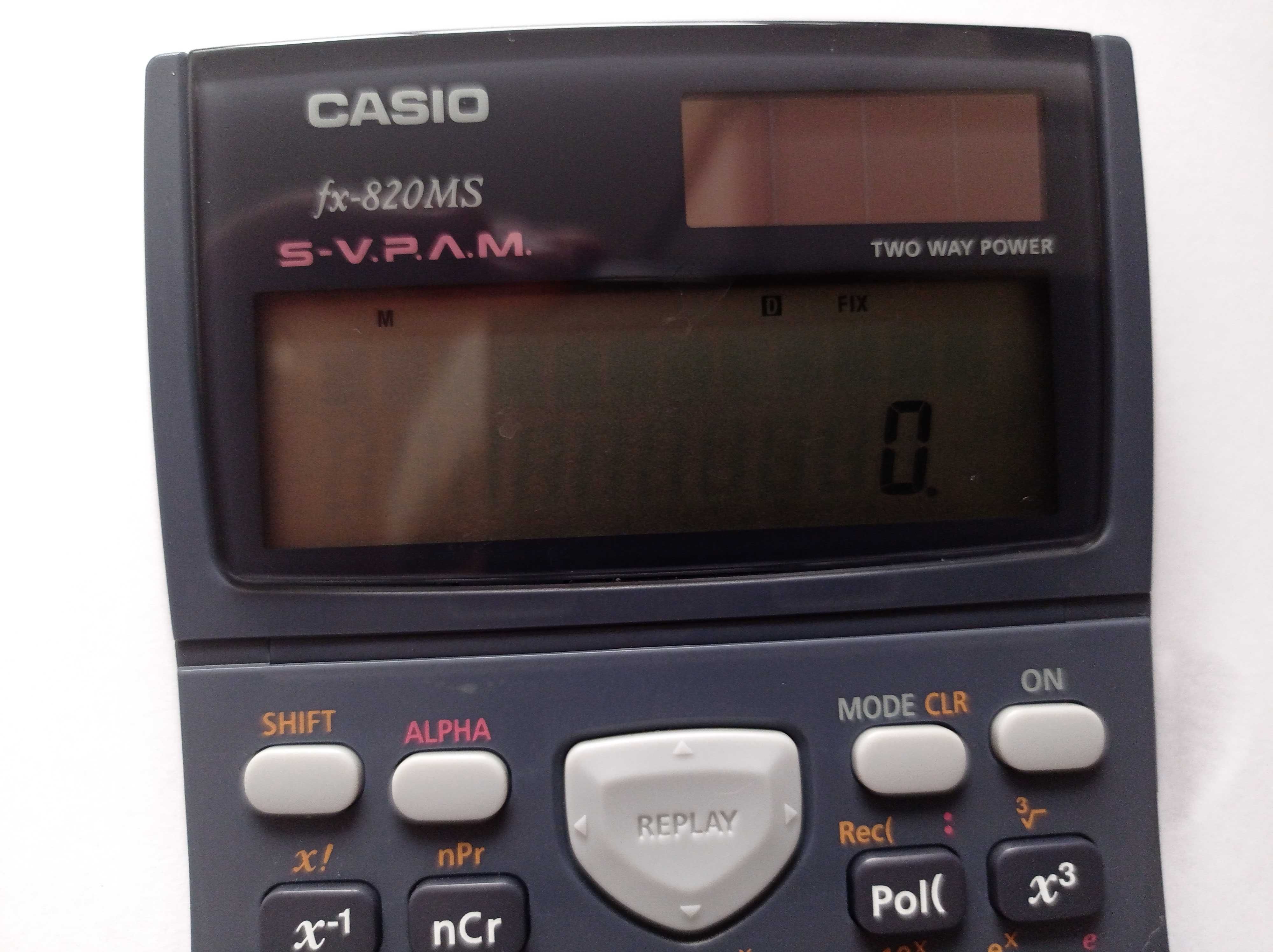 Kalkulator naukowy Casio FX 820MS - nowy