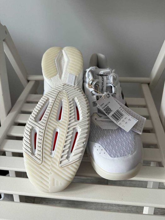Чоловічі кросівки adidas crazyflight 5 indoor white/black ie0545 Львів
