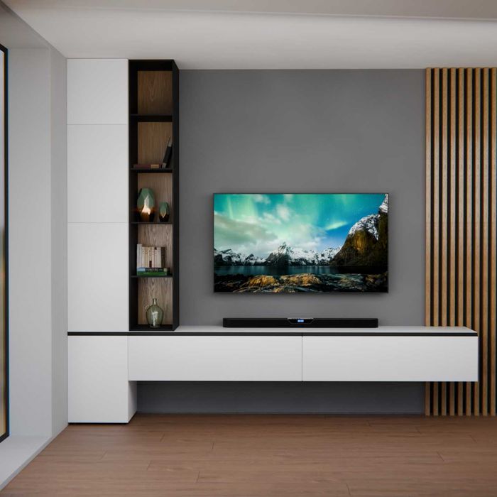 Szafka wisząca hi-fi meblościanka TV