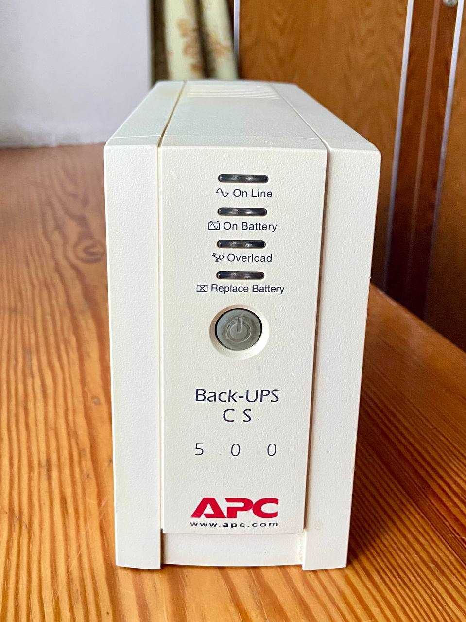 ДБЖ, безперебійник, APC Back-UPS CS 500