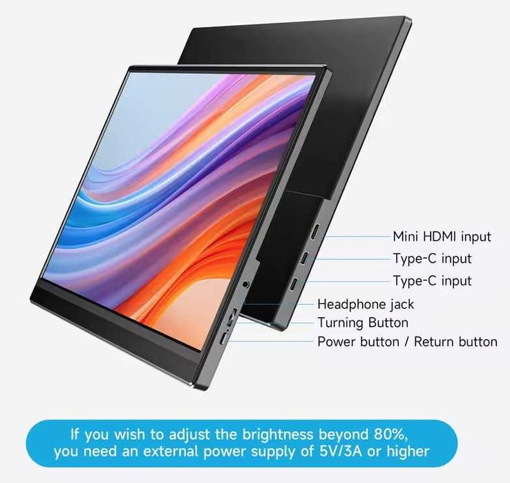 Портативний монітор Dopesplay 15,6" (1920×1080)