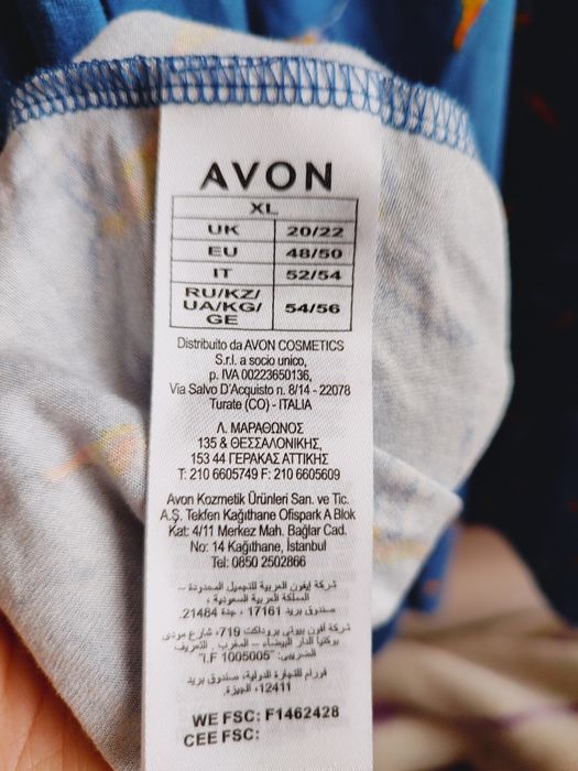 Sukienka letnia wiskozowa midi r.46/48 dekolt kopertowy