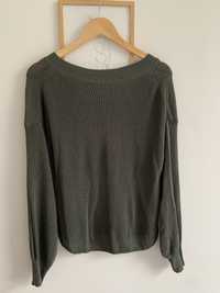 Sweter premium Massimo Dutti rozmiar XS khaki