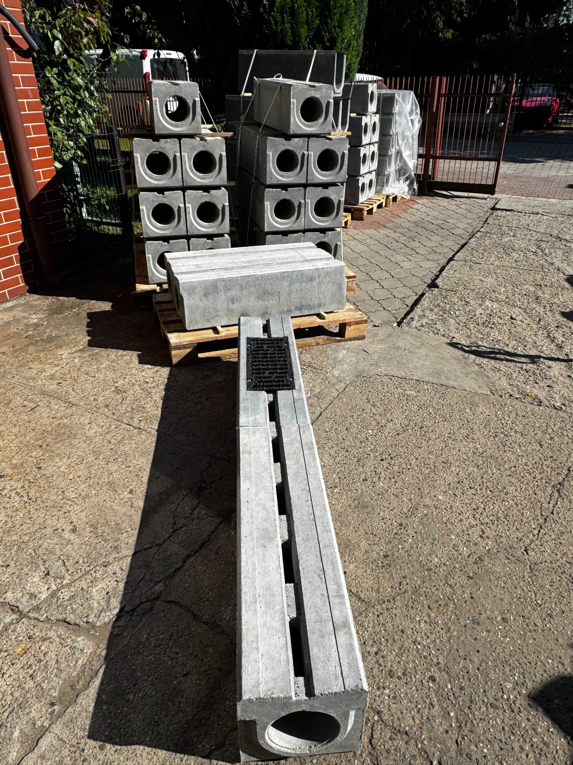 Odwodnienie liniowe Monoblok betonowy DN150 kl. D400 / E600