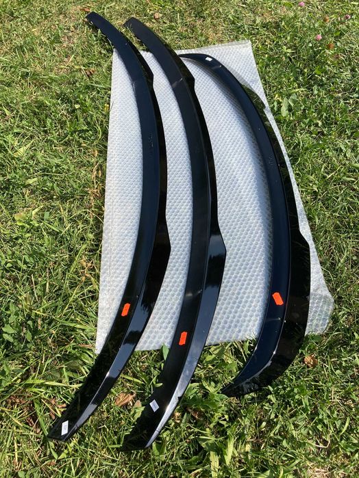 Спойлер Черный глянец (SQ5) на AUDI Q5 8R/80A 2008-2016-2020 года.