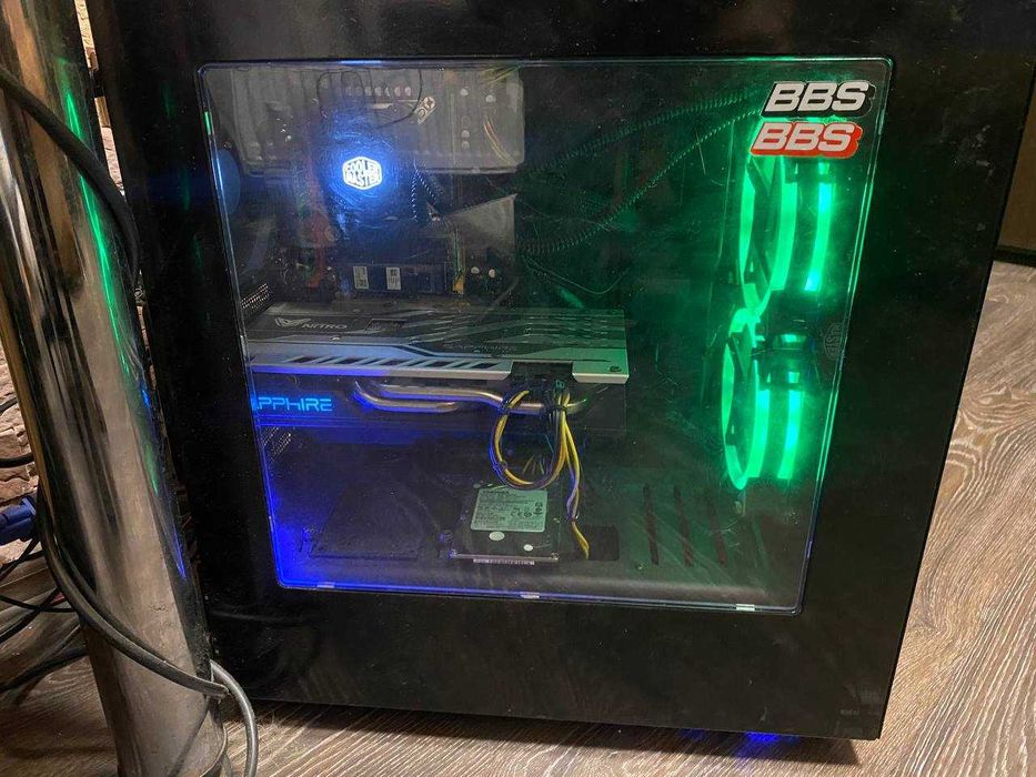 Игровой ПК | RX 580 8GB | Xeon 6/12 | 16GB RAM | SSD + HDD |