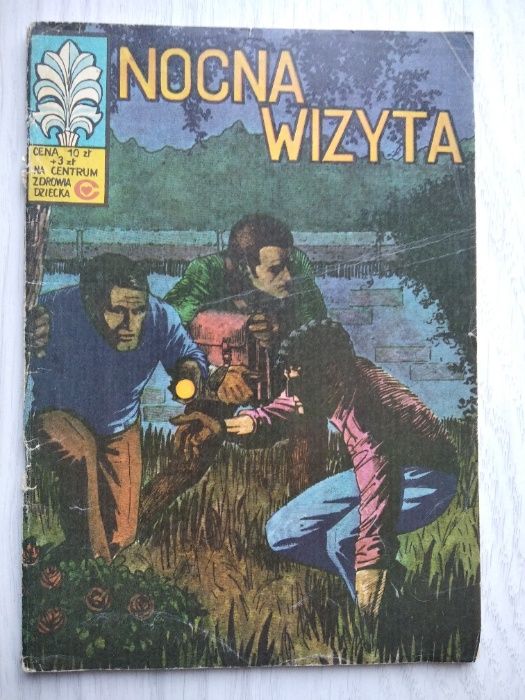 Komiks Kapitan Żbik Nocna wizyta 1980 rok wydanie II stan dobry
