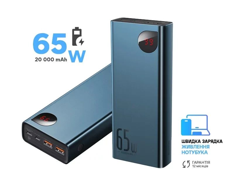 Павербанк Baseus 65w