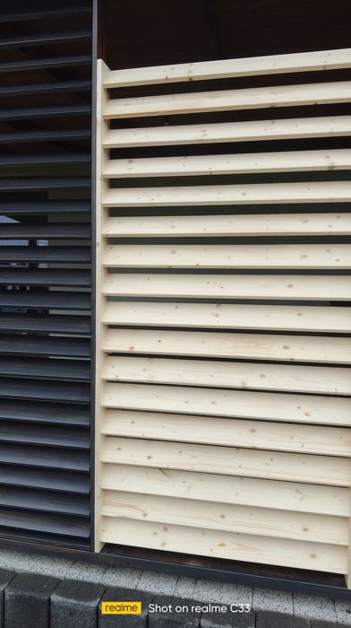 Żaluzje tarasowe stałe