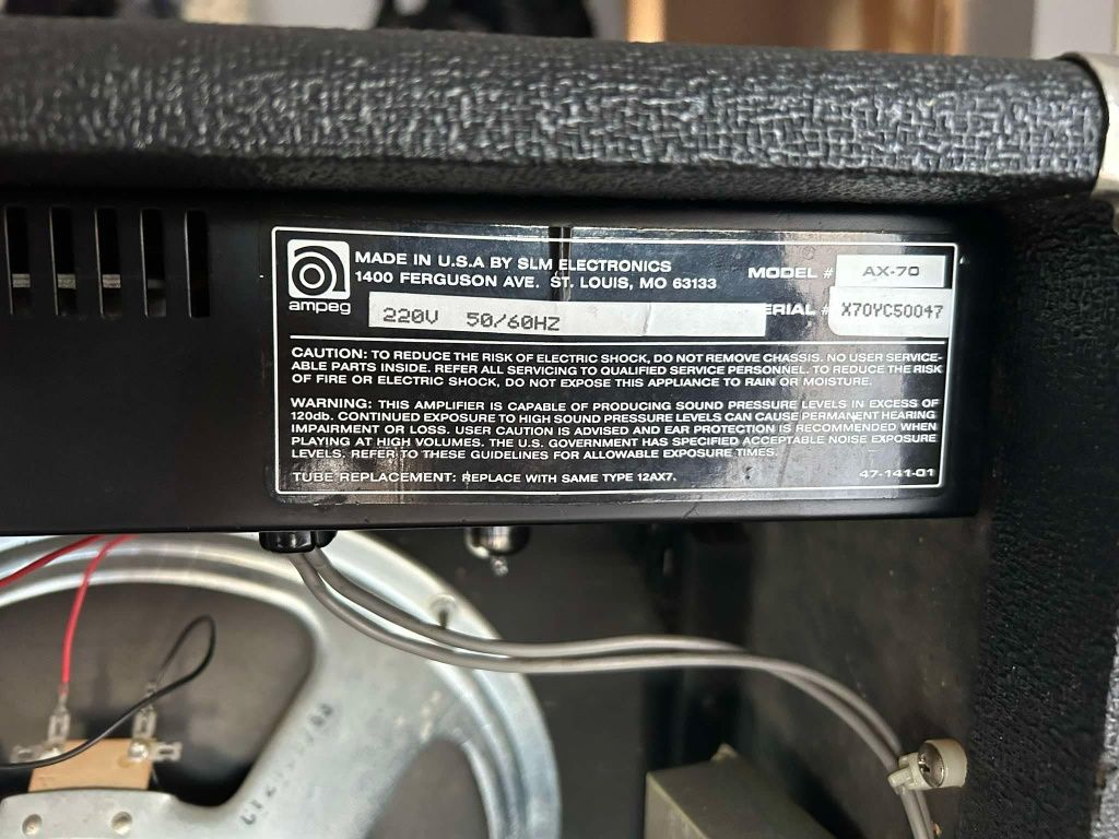Wzmacniacz Ampeg AX-70