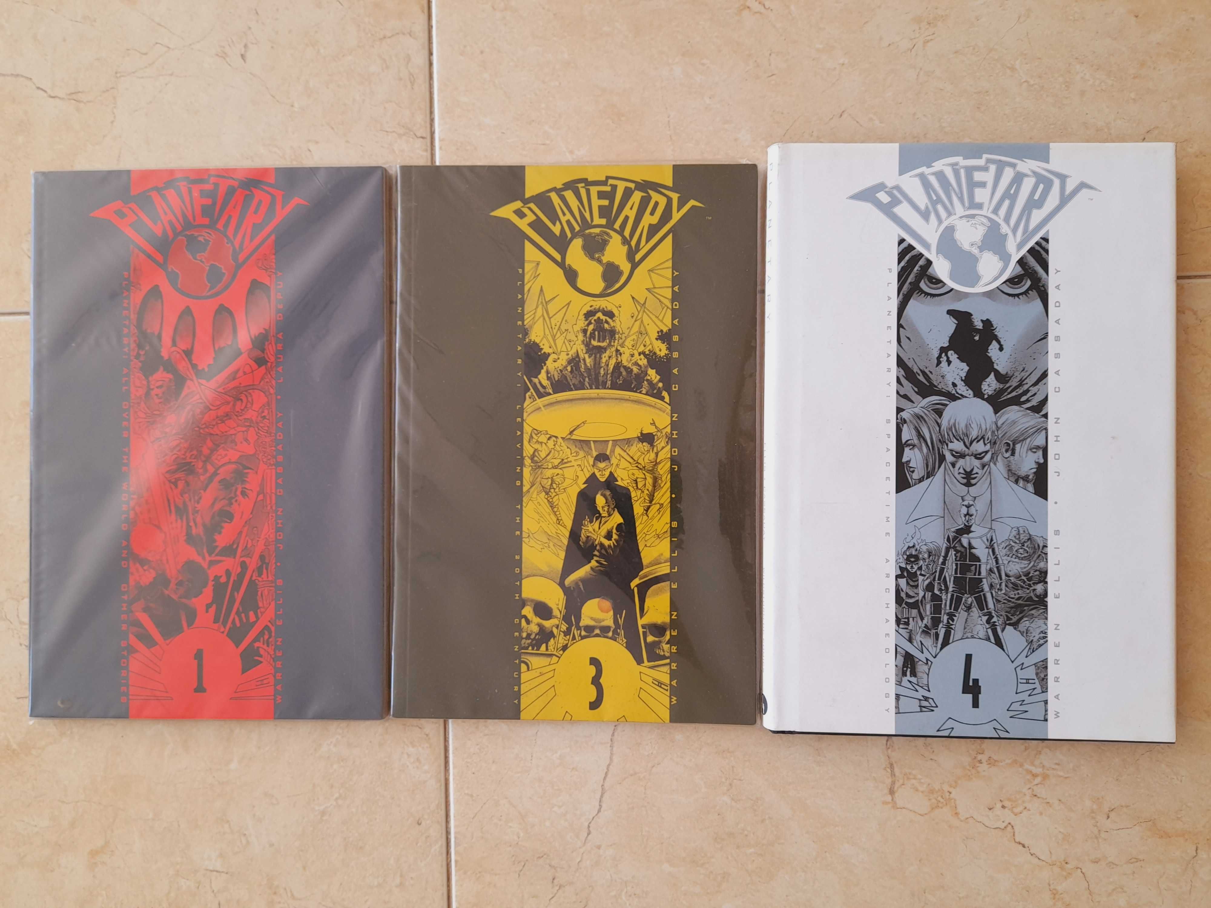 Planetary vols. 1, 3 & 4