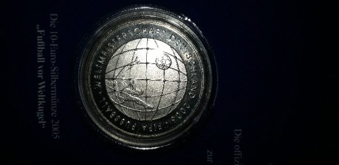 Moedas Fifa 2003/4/5/6 Proof
