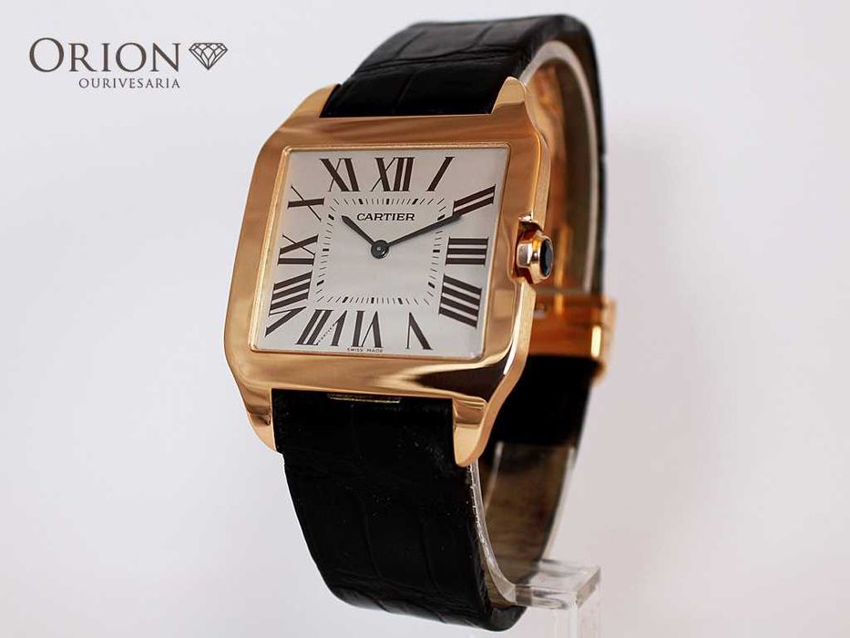 Cartier Santos-Dumont – Ouro Rosa 18K