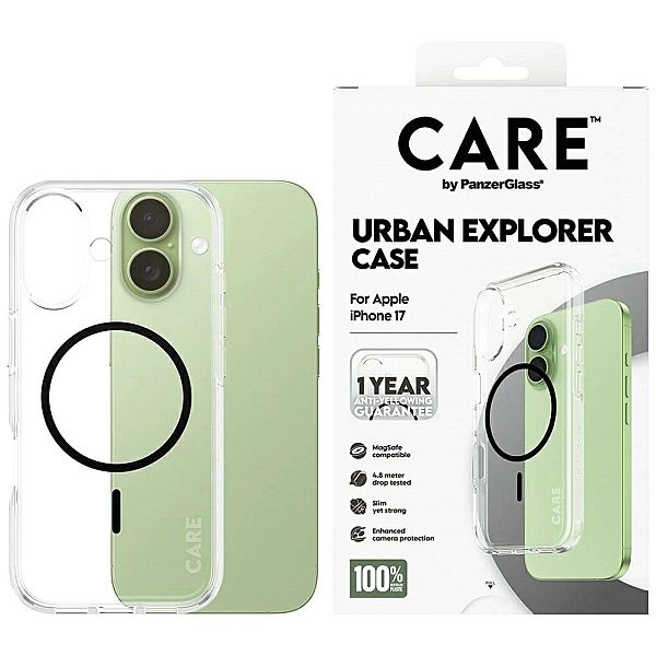 Etui CARE by PanzerGlass Flagship Urban Explorer w. Black MagSafe na i