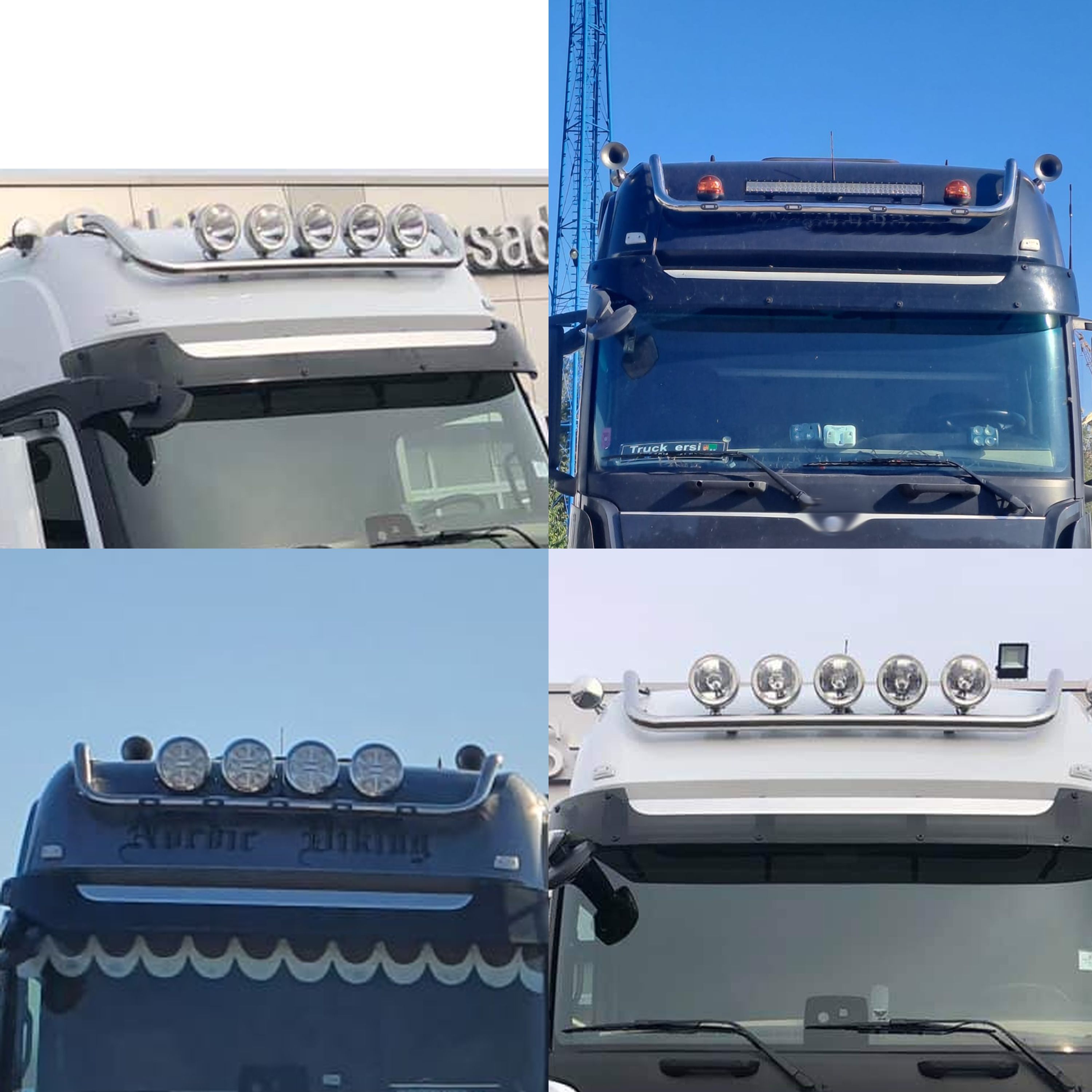 Orurowanie dachowe / Rama dla Mercedes Benz Actros Gigaspace nr.86