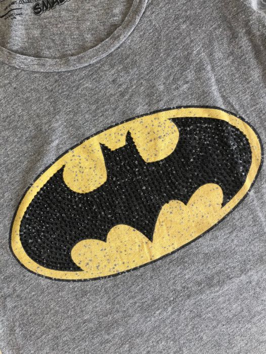 Reserved t shirt szary batman krótki rękaw S