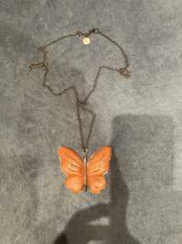 Łańcuszek z motylem