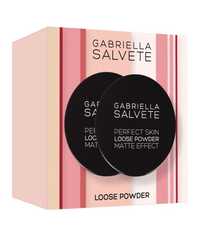2x Gabriella Salvete Perfect Skin puder matujący light + medium