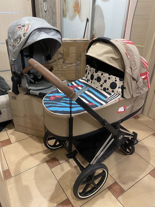Сайбекс Коляска Cybex Priam Кароліна Куркова Karolina Kurkova