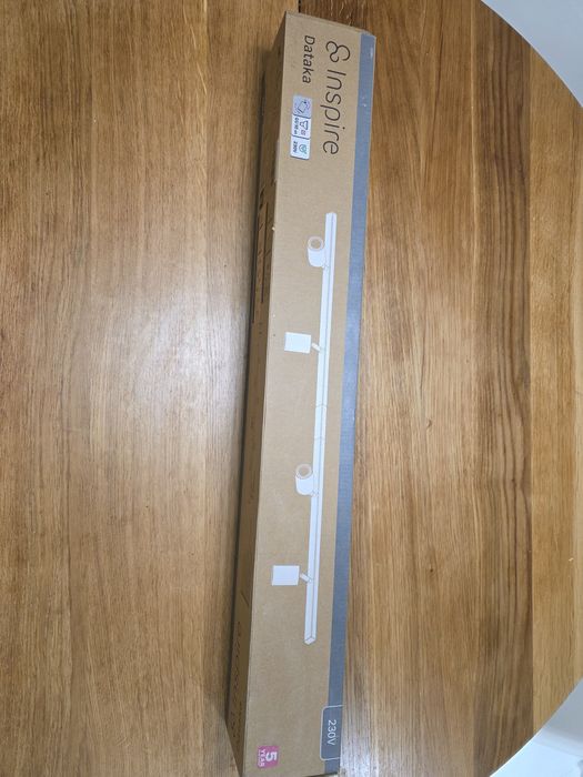 Inspire Zestaw szynowy Lampa szyna Dataka biały 4x GU10 152 cm
