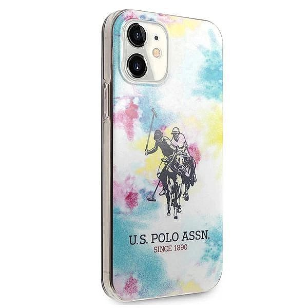 Etui U.S. Polo Assn. Tie & Dye Collection na iPhone 12 mini - wielokol